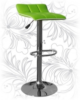 Барный стул 5014 зеленый с белым